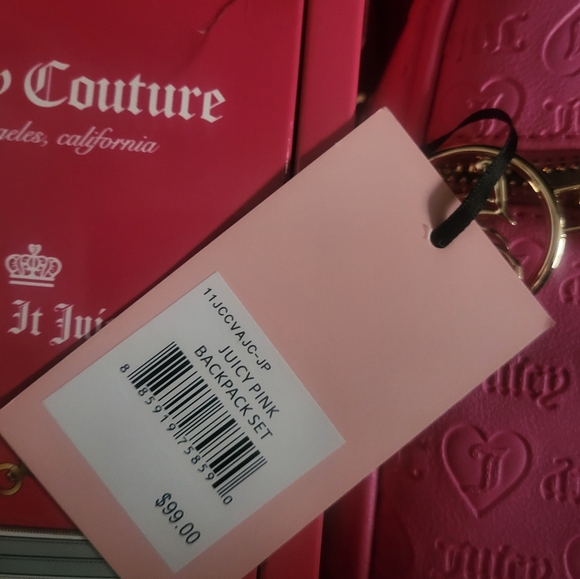 Juicy Couture mini backpack set! - Picture 4 of 5